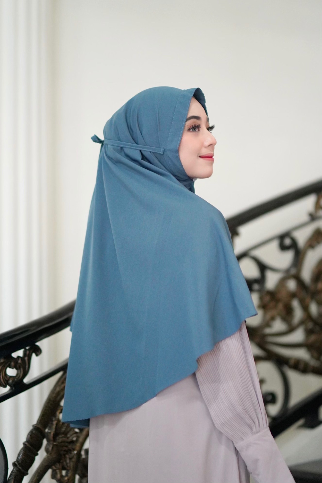 Bergo Queen Syar'i Denim