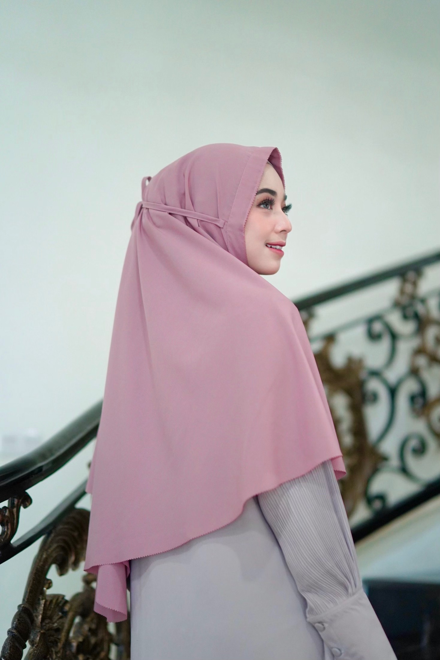 Berqo Queen Syar'i Peach