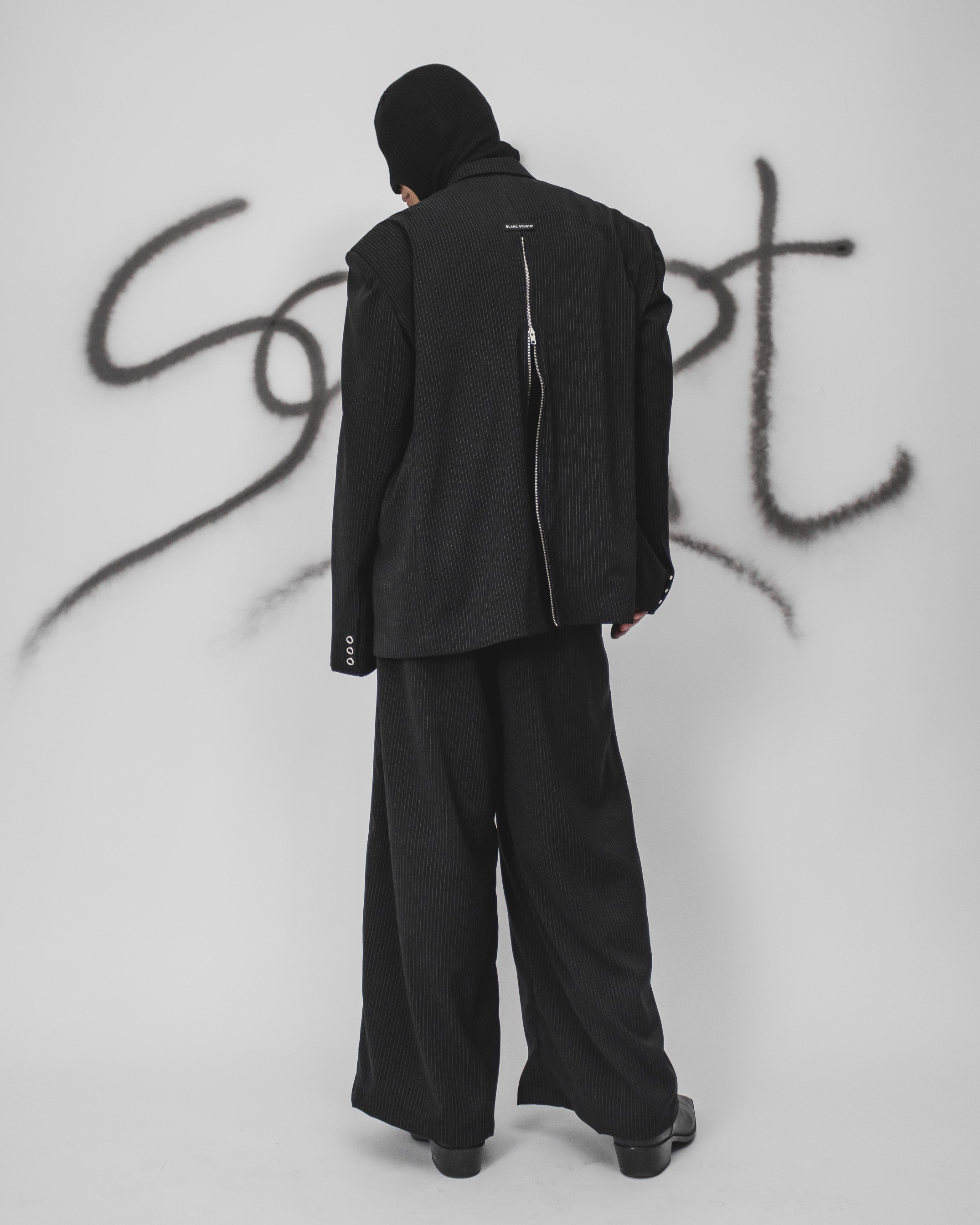 INLAY OVERSIZE BLAZER