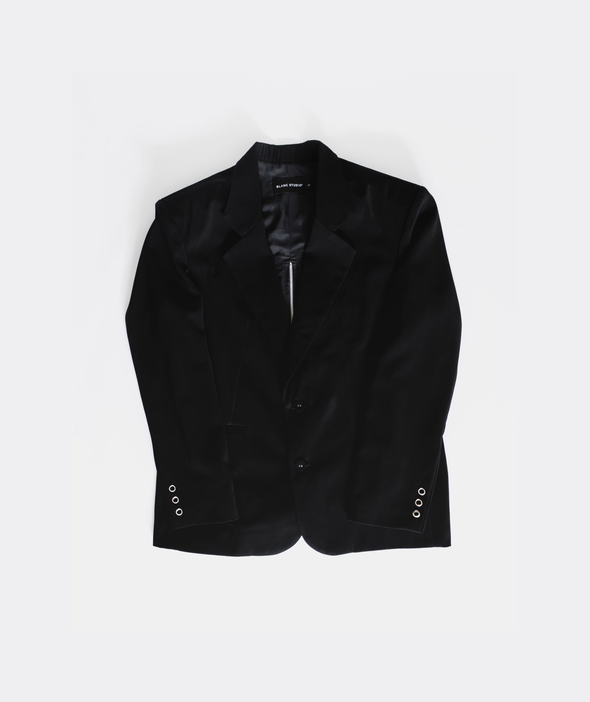 INLAY OVERSIZE BLAZER - MIDNIGHT