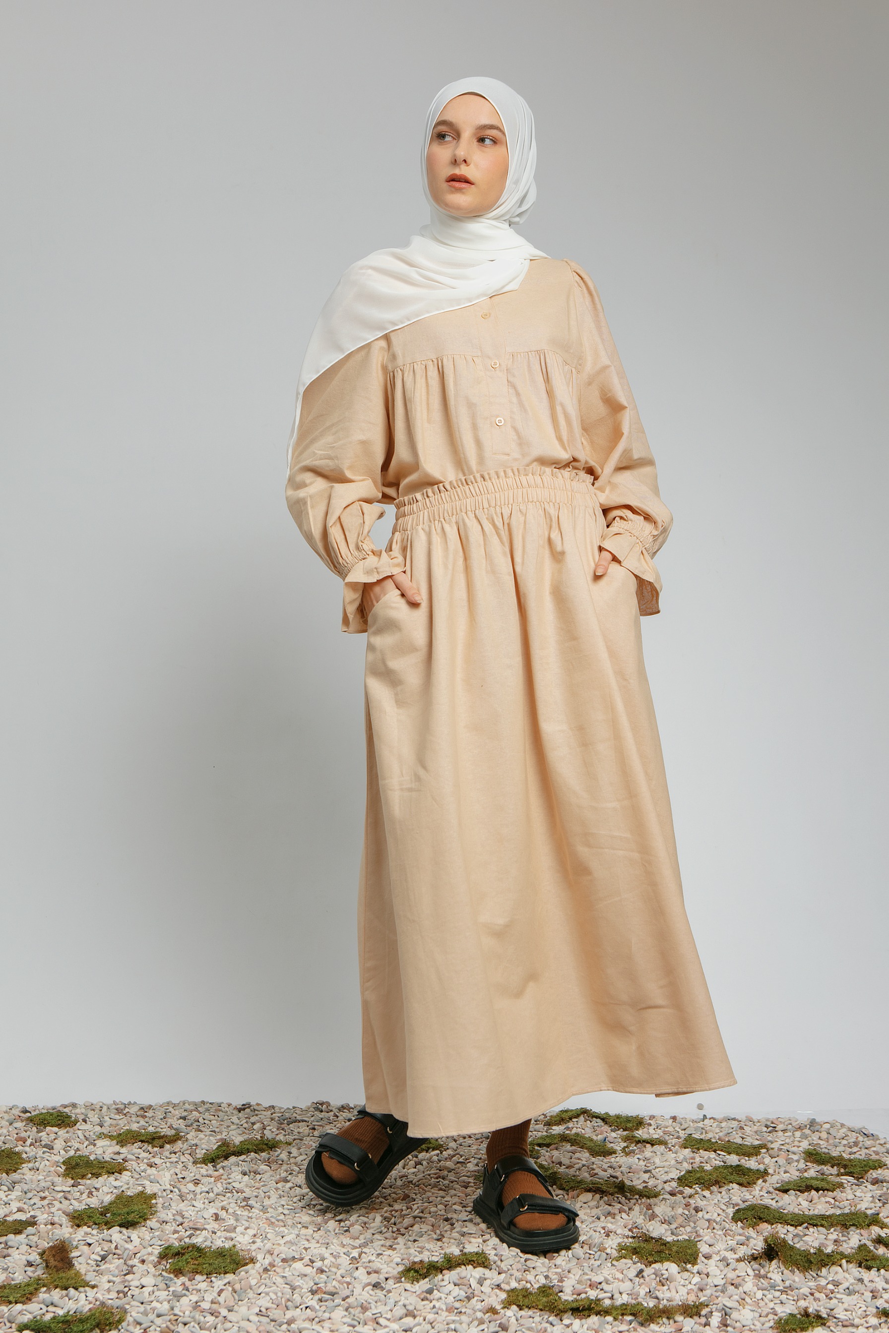 Mona set Cream
