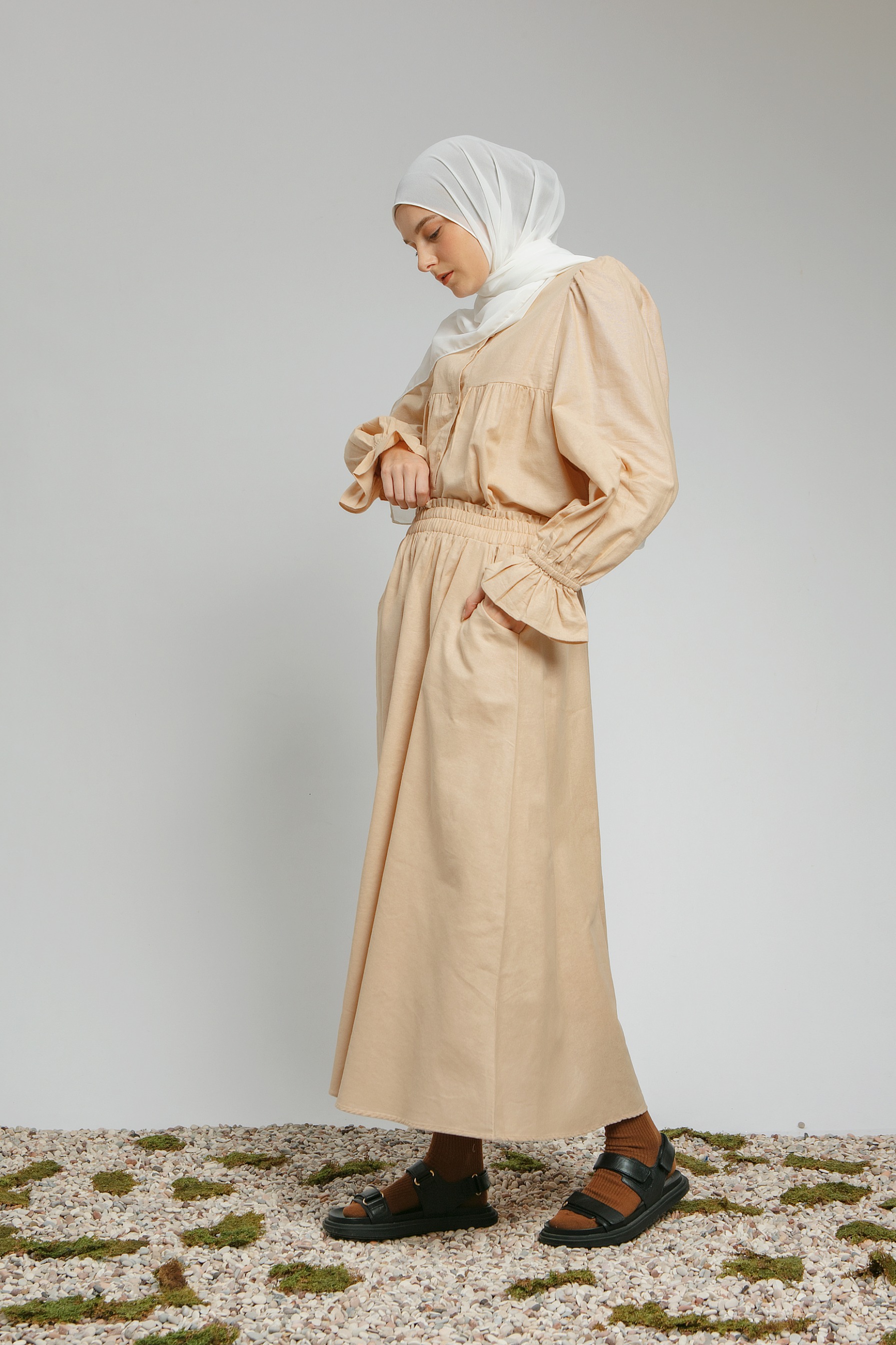 Mona set Cream
