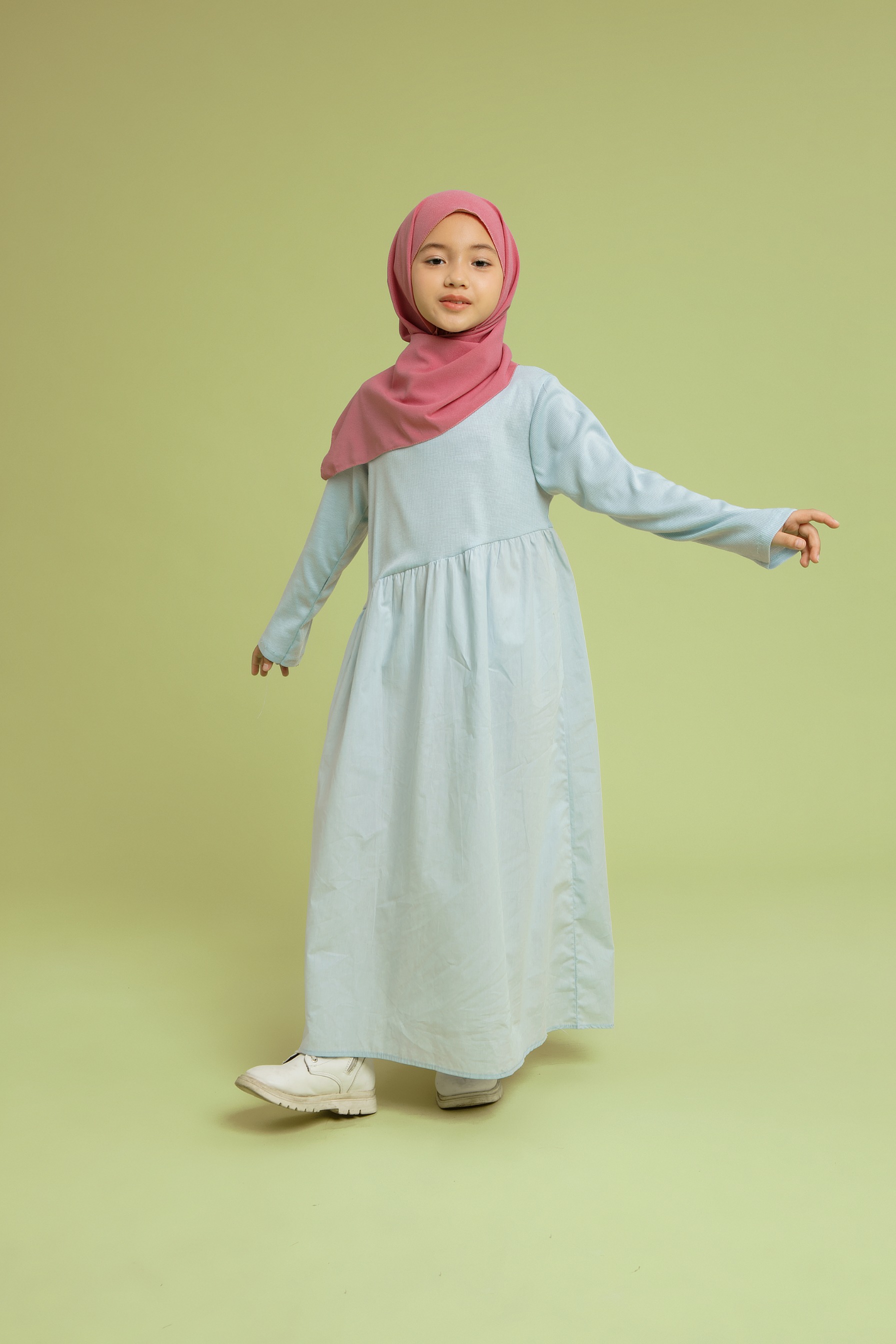 Nada Dress Kids Sky Blue