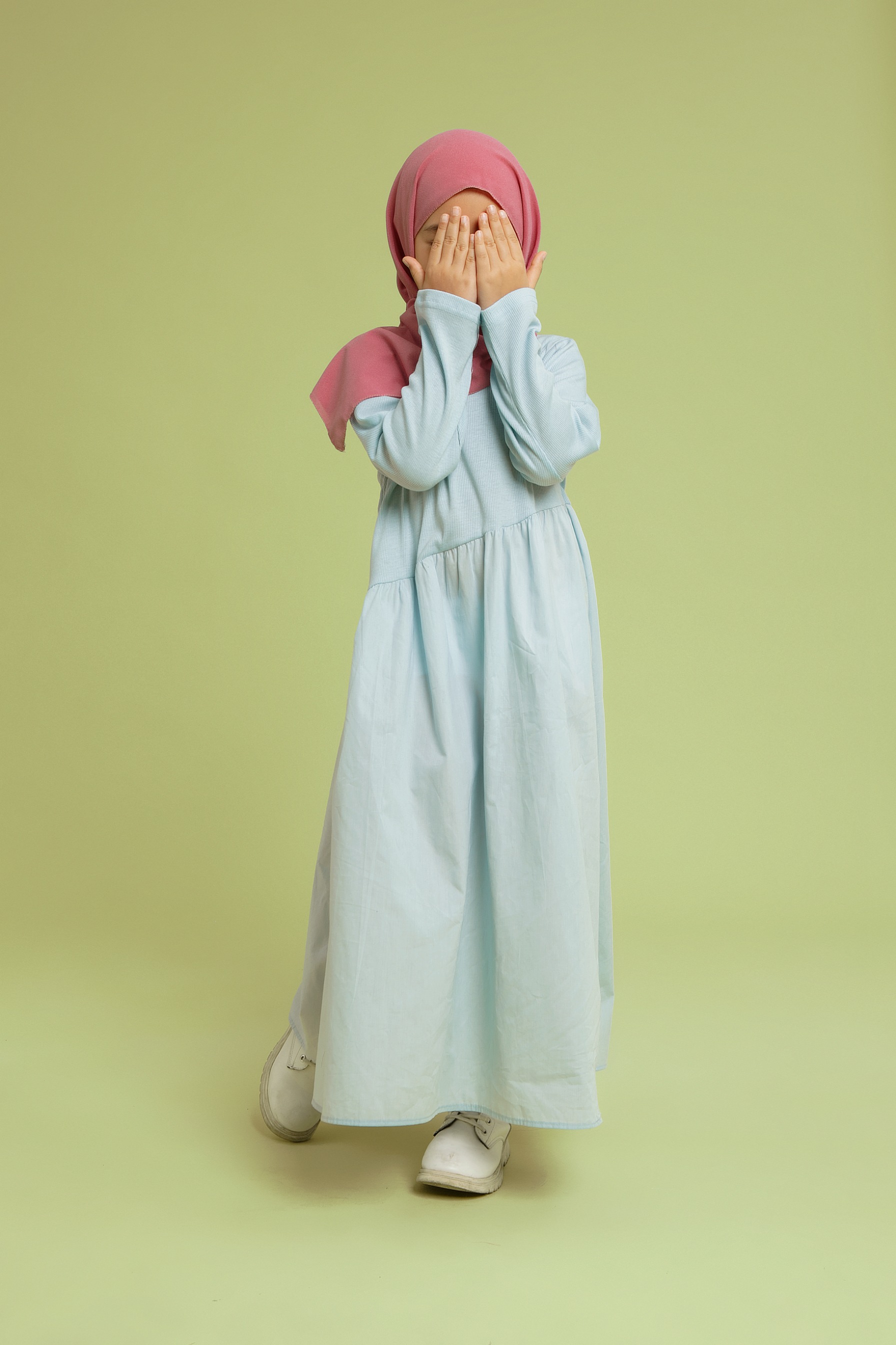 Nada Dress Kids Sky Blue