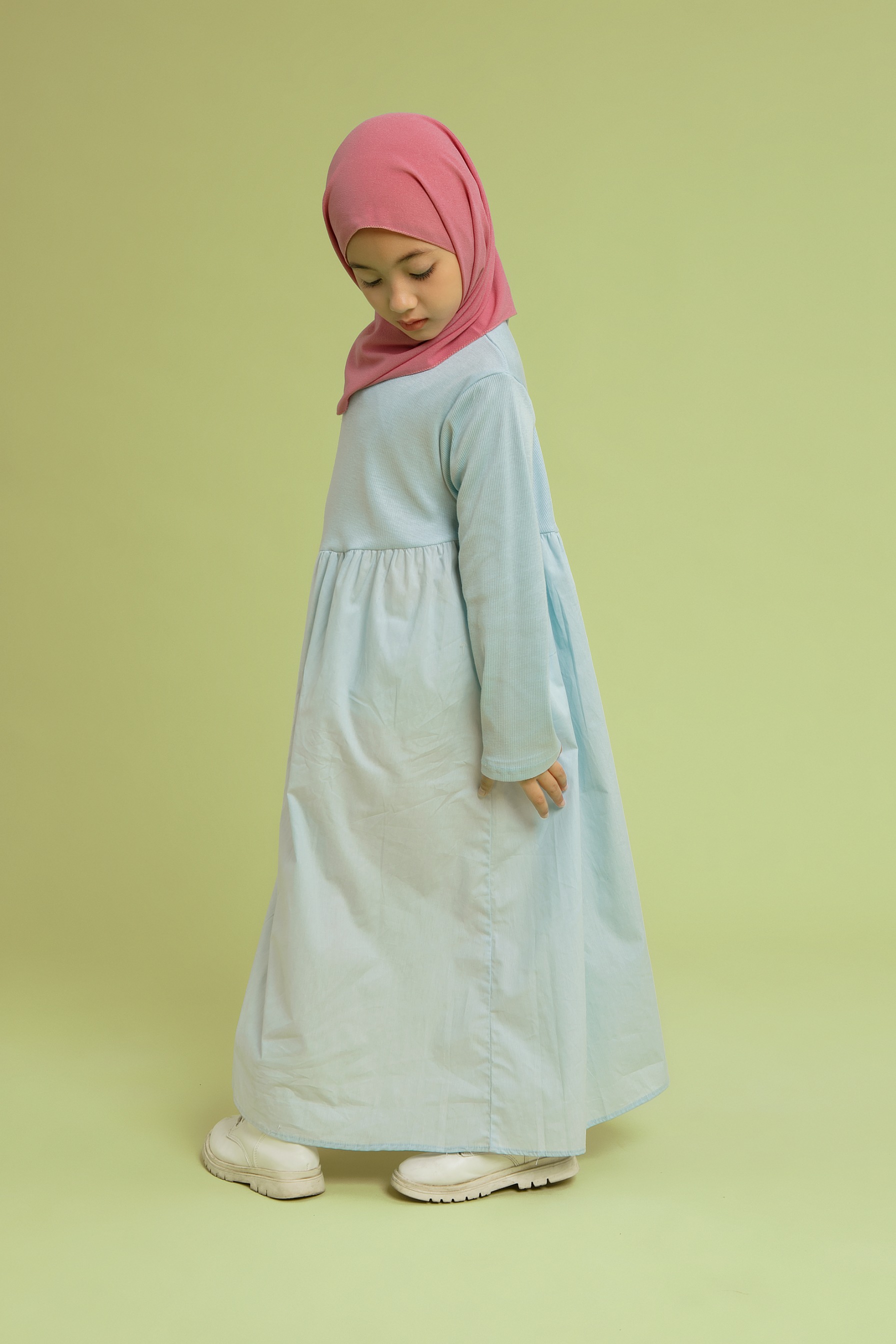 Nada Dress Kids Sky Blue