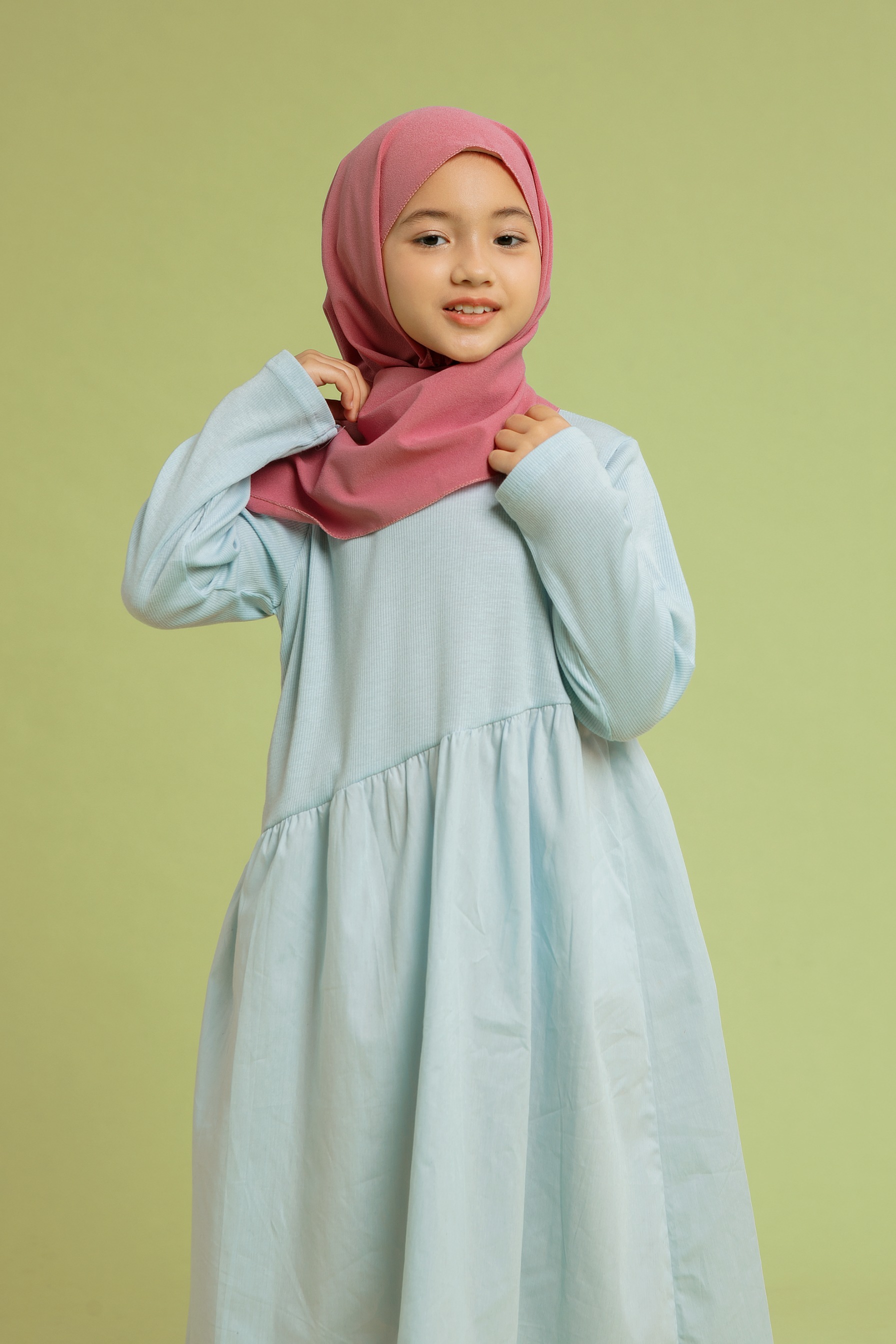 Nada Dress Kids Sky Blue