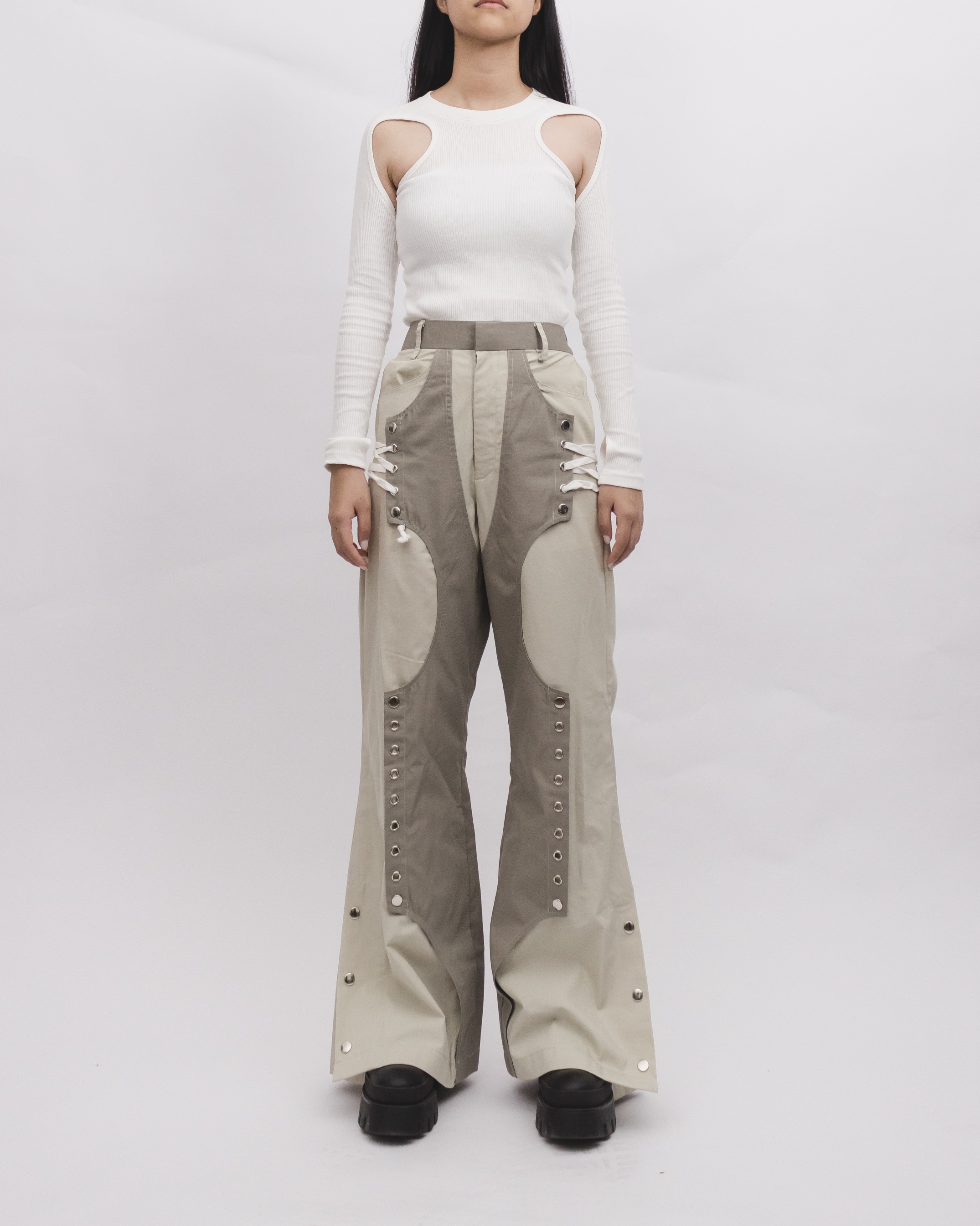FRANKLIN CARGO PANTS - BONE