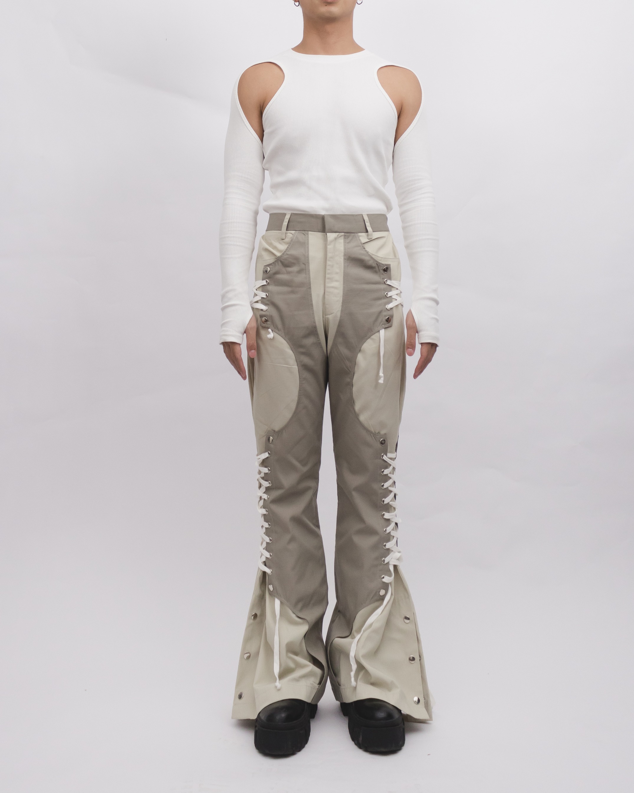 FRANKLIN CARGO PANTS - BONE