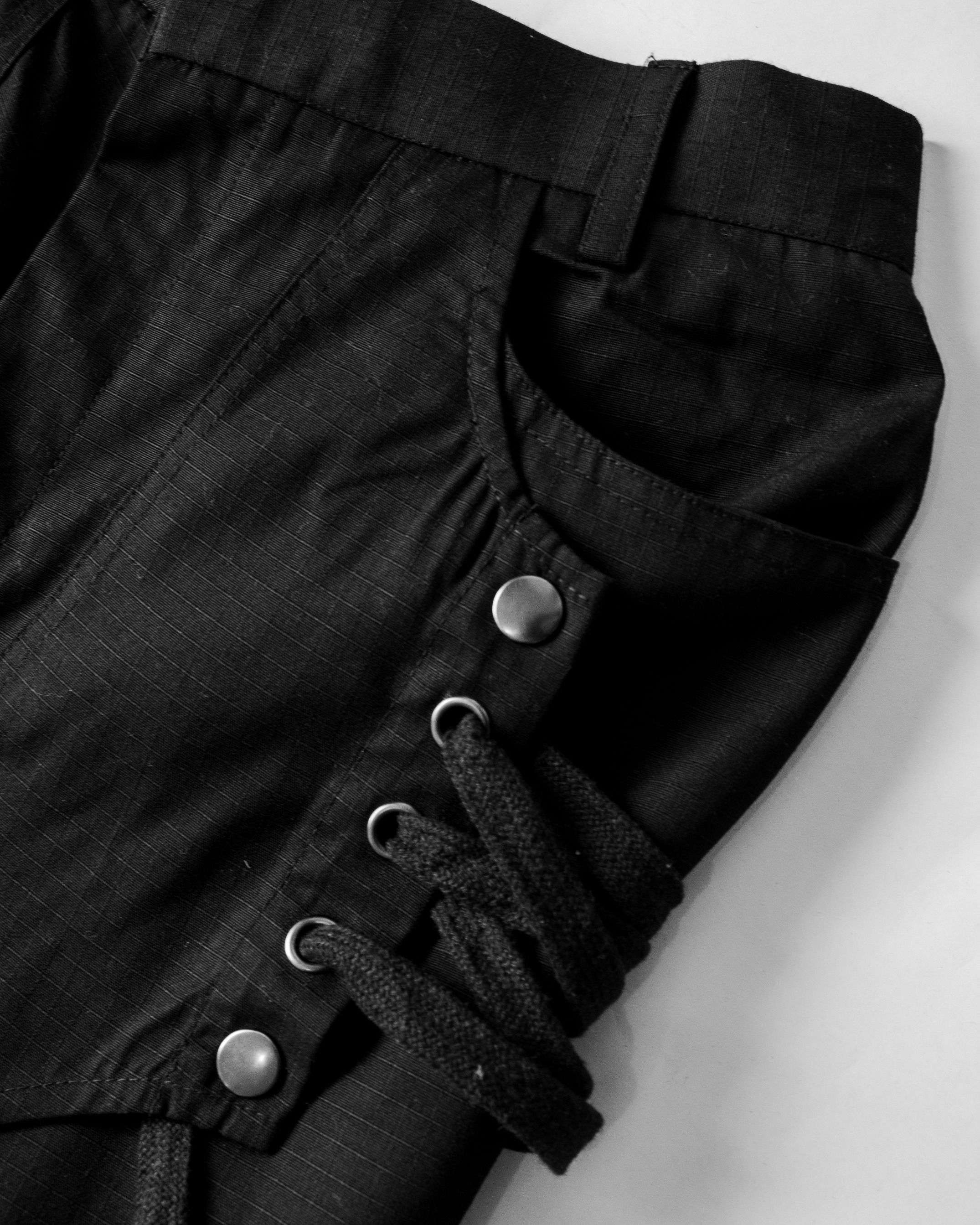 FRANKLIN CARGO PANTS - BLACK