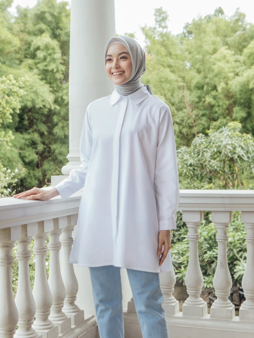 Image of DAILY TUNIK - PUREWHITE