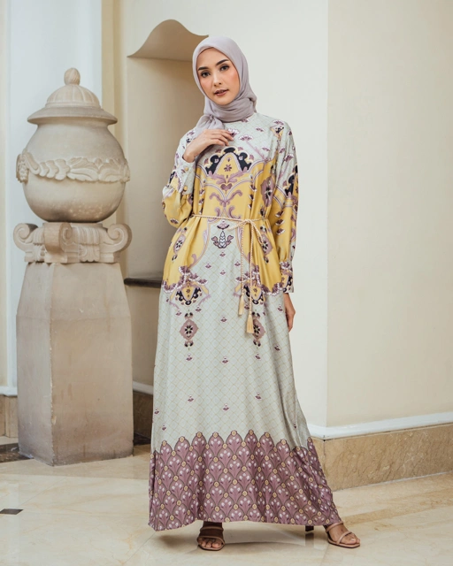 Image of GIYANARA DRESS - YELLOW