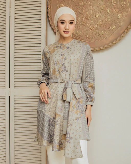 Image of CHANDARA TUNIC - GREY