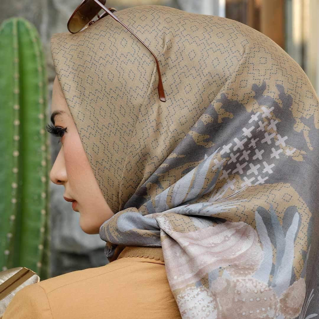 Cactus Scarf Olive