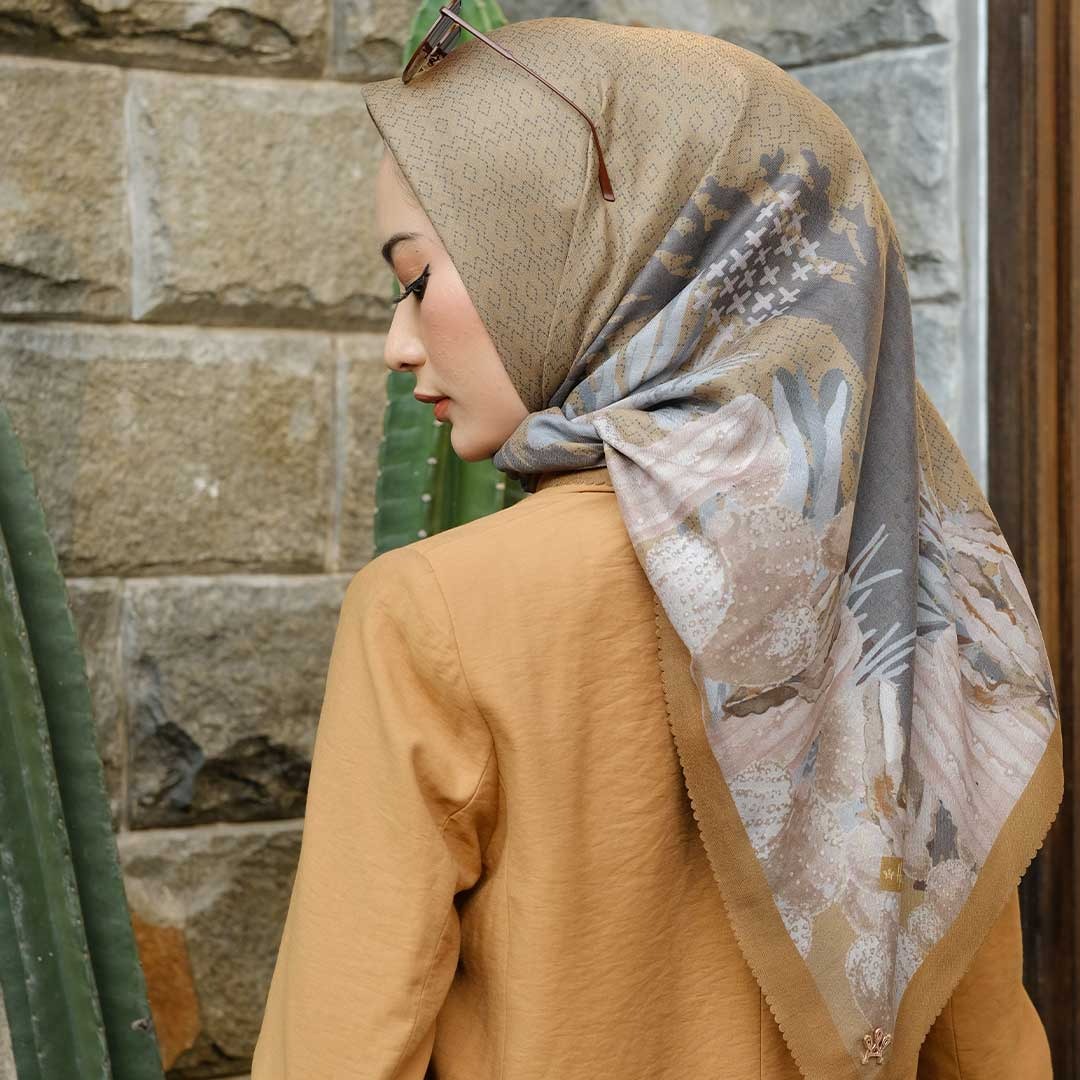 Cactus Scarf Olive