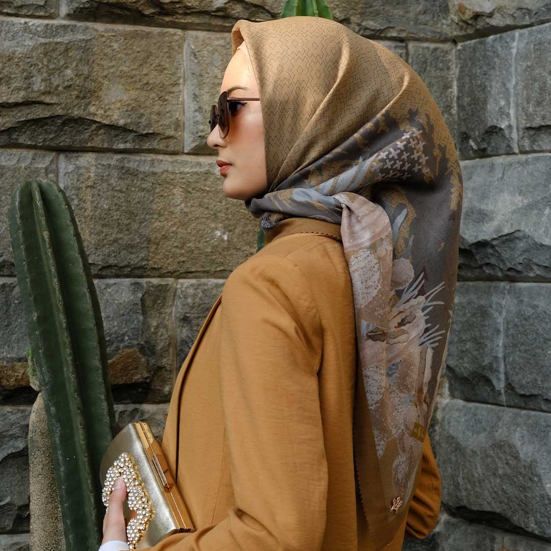 Cactus Scarf Olive