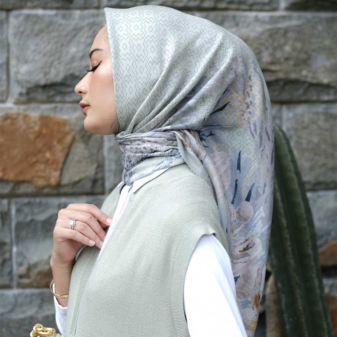 Cactus Scarf Sage Green