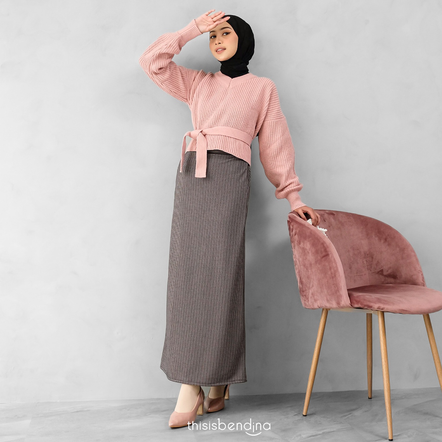 Kana Skirt Rose Tan