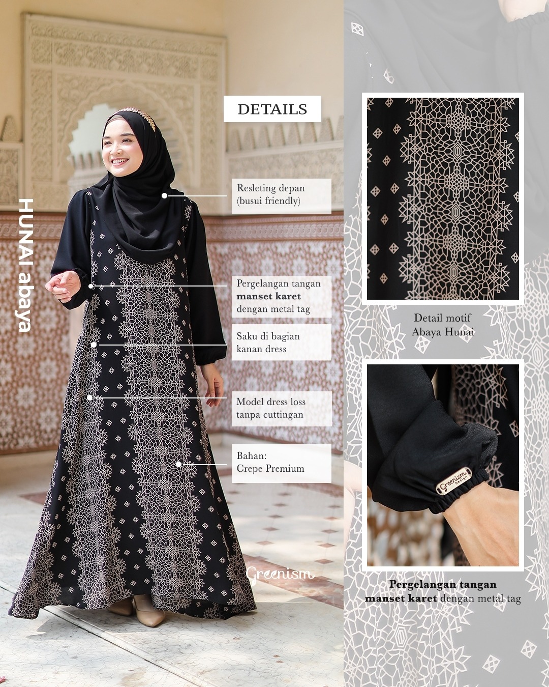 ABAYA HUNAI | READY STOCK