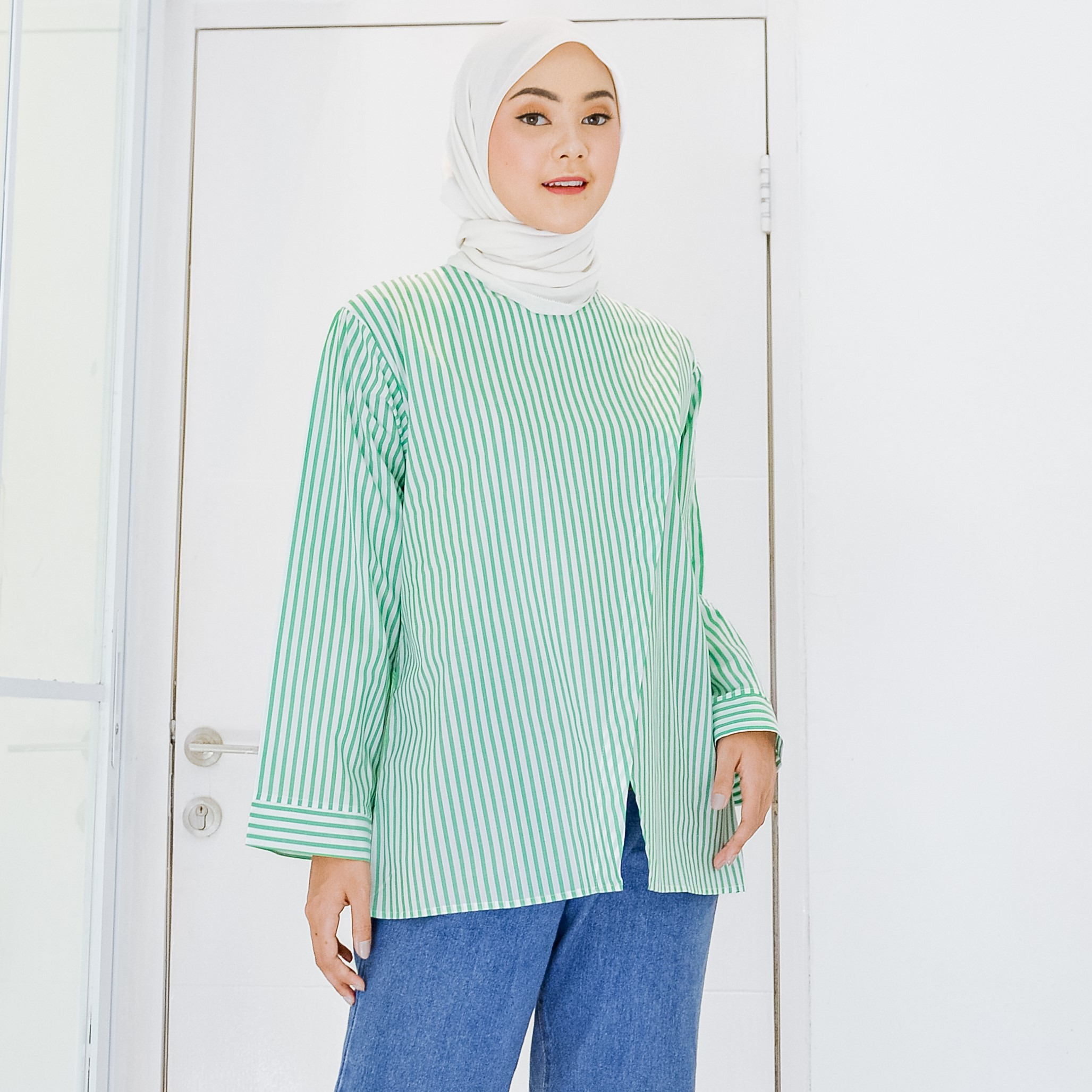 Libi GREEN Blouse LIBI