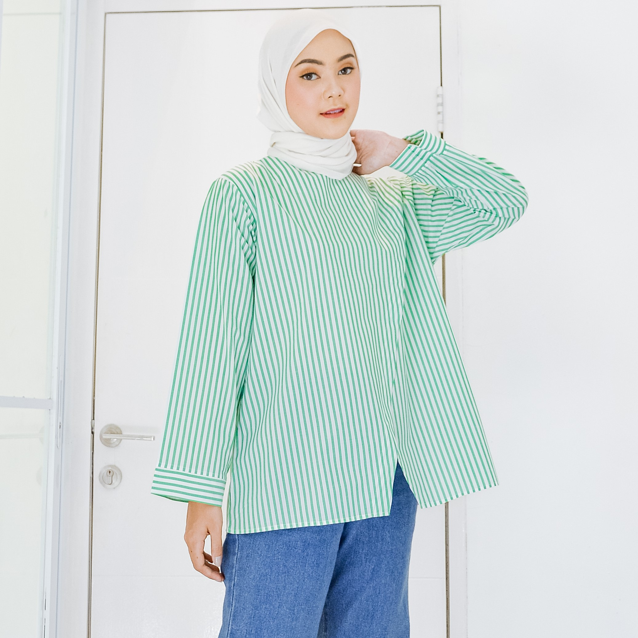 Libi GREEN Blouse LIBI