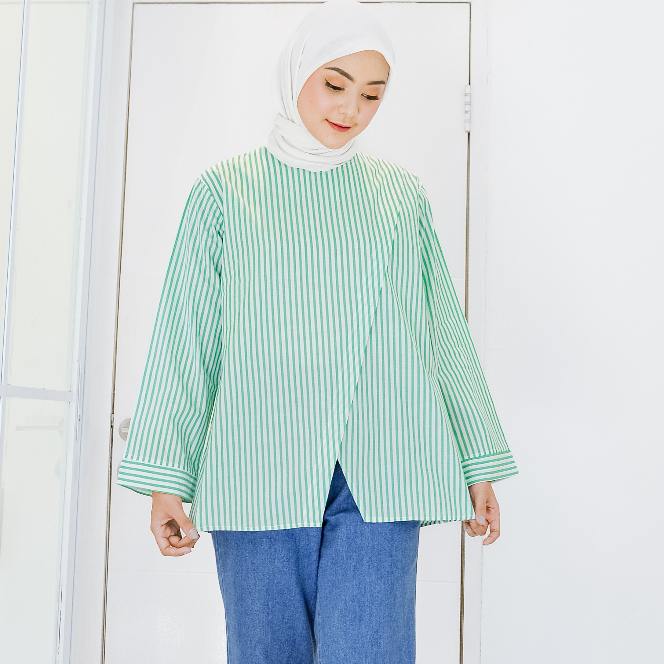Libi GREEN Blouse LIBI