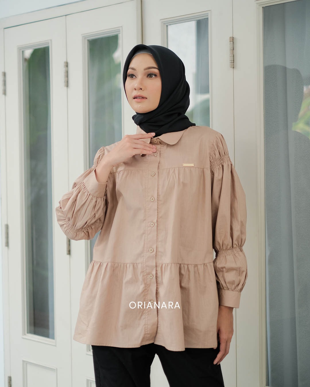 Mega Blouse - Latte