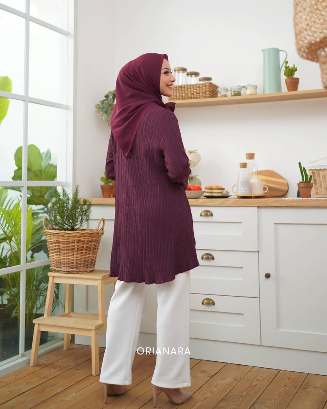 Titan Blouse Mulberry