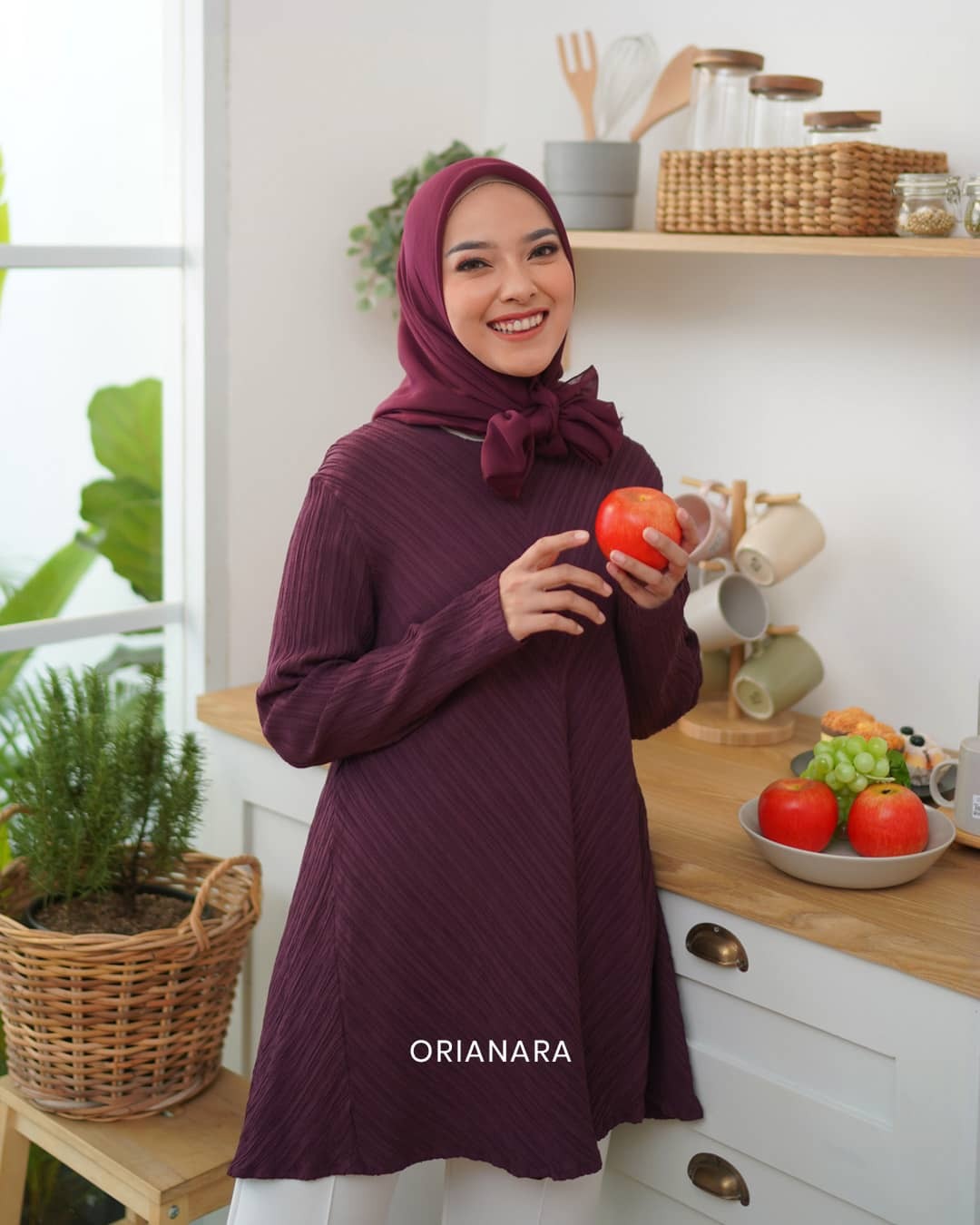 Titan Blouse Mulberry