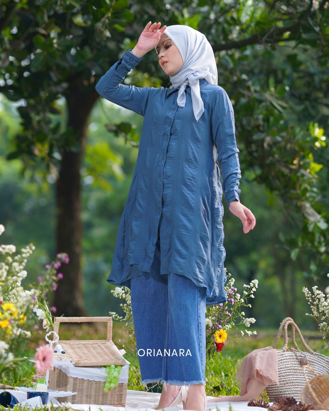 Anhel Tunik Denim