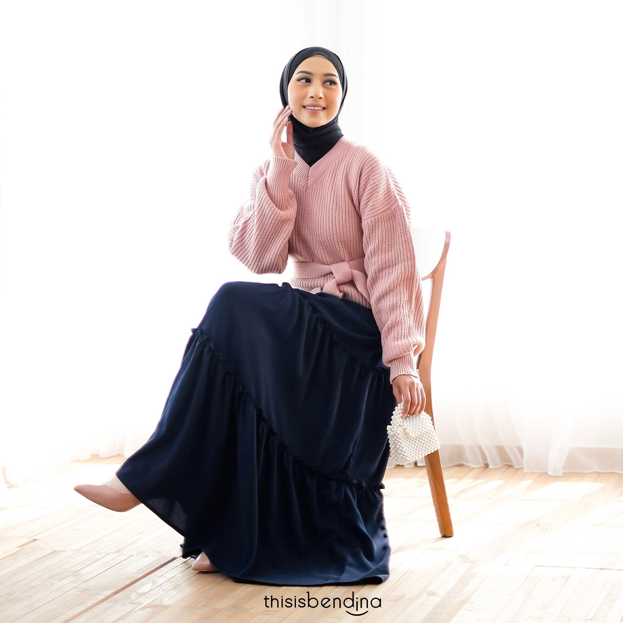 Zara Skirt Navy