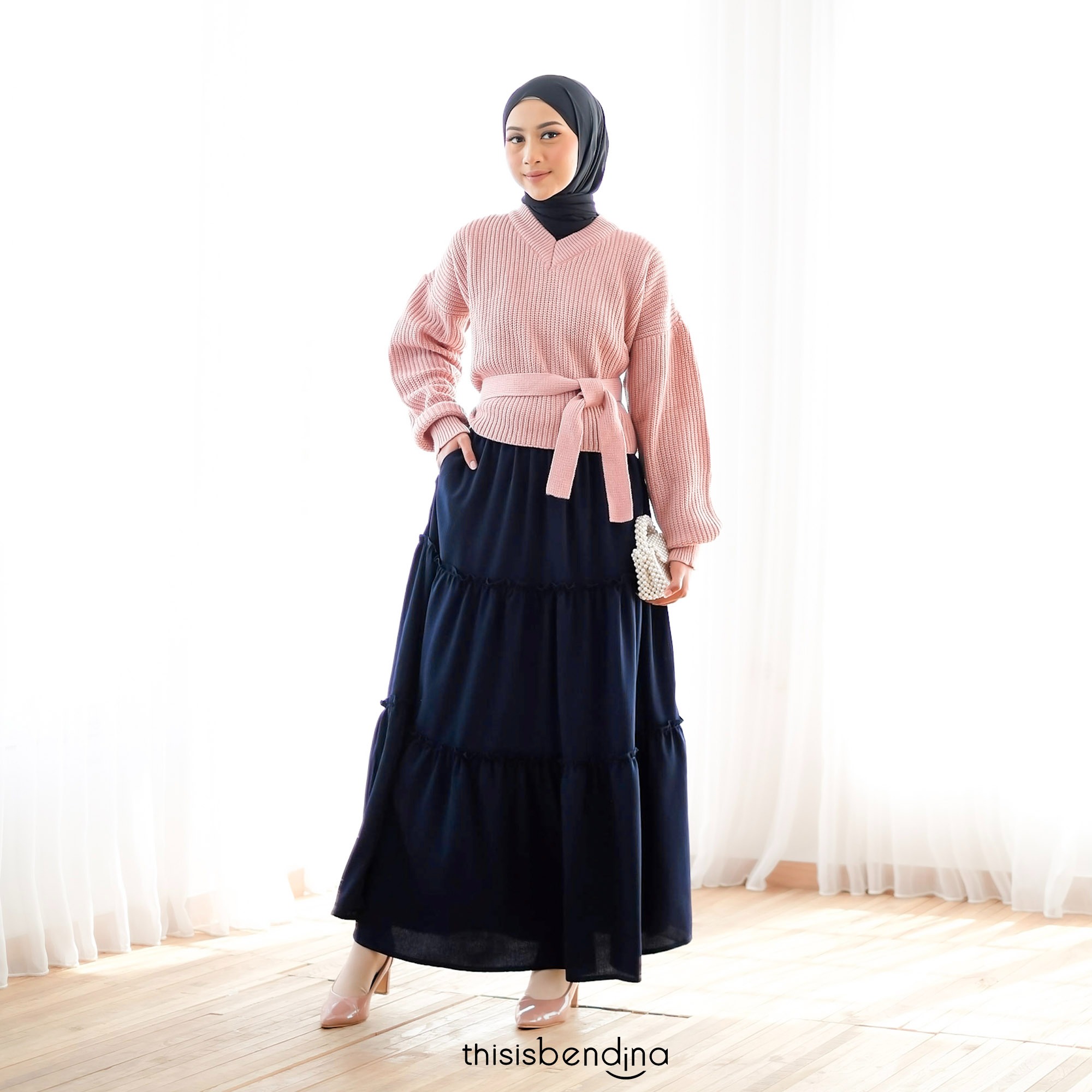 Zara Skirt Navy