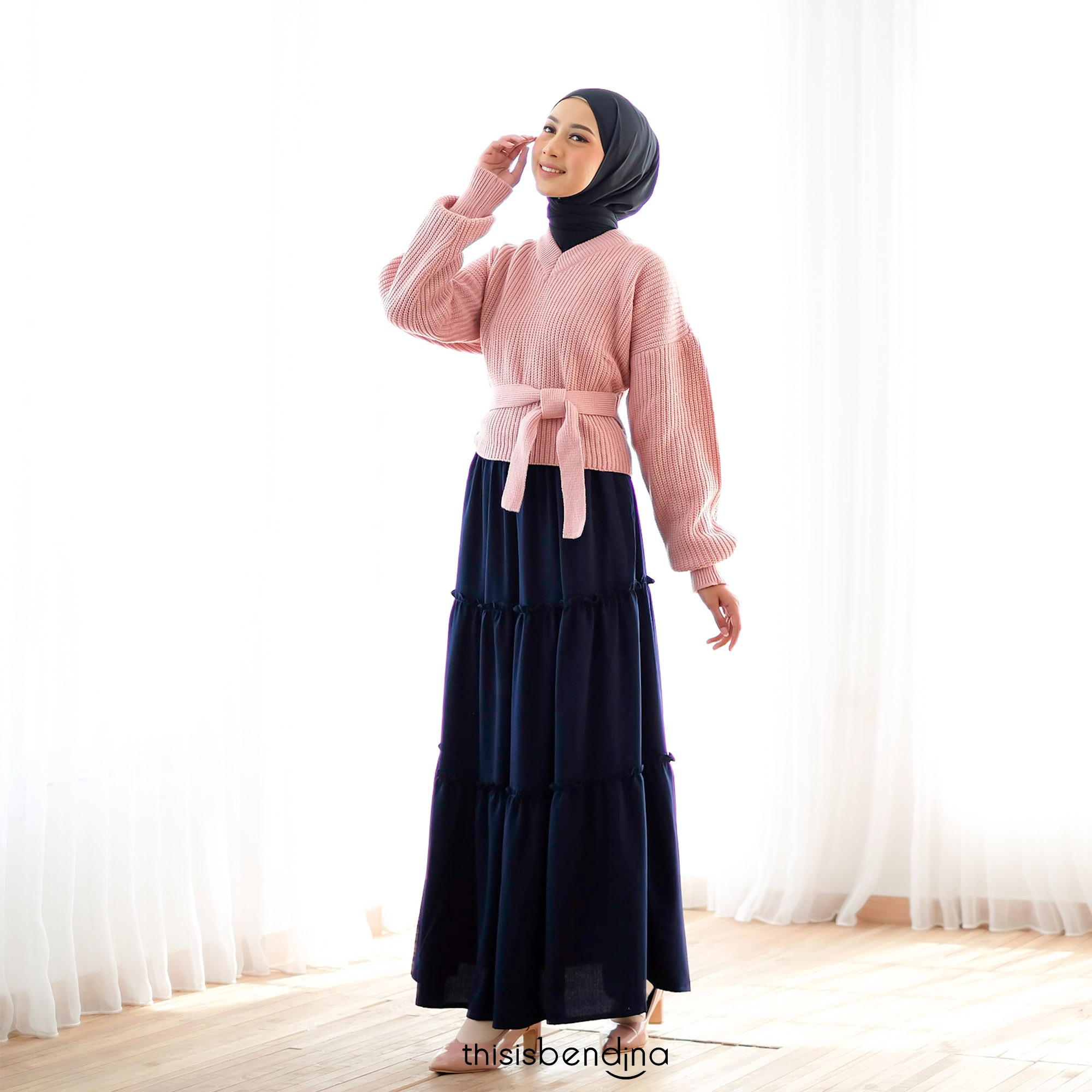 Zara Skirt Navy