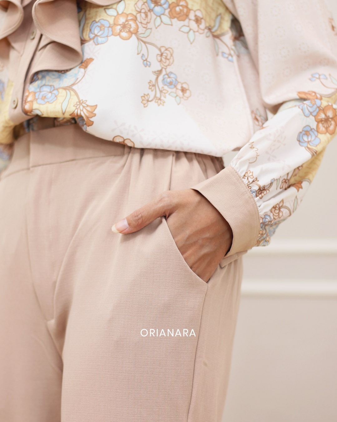 GANIYA PANTS - CREAM