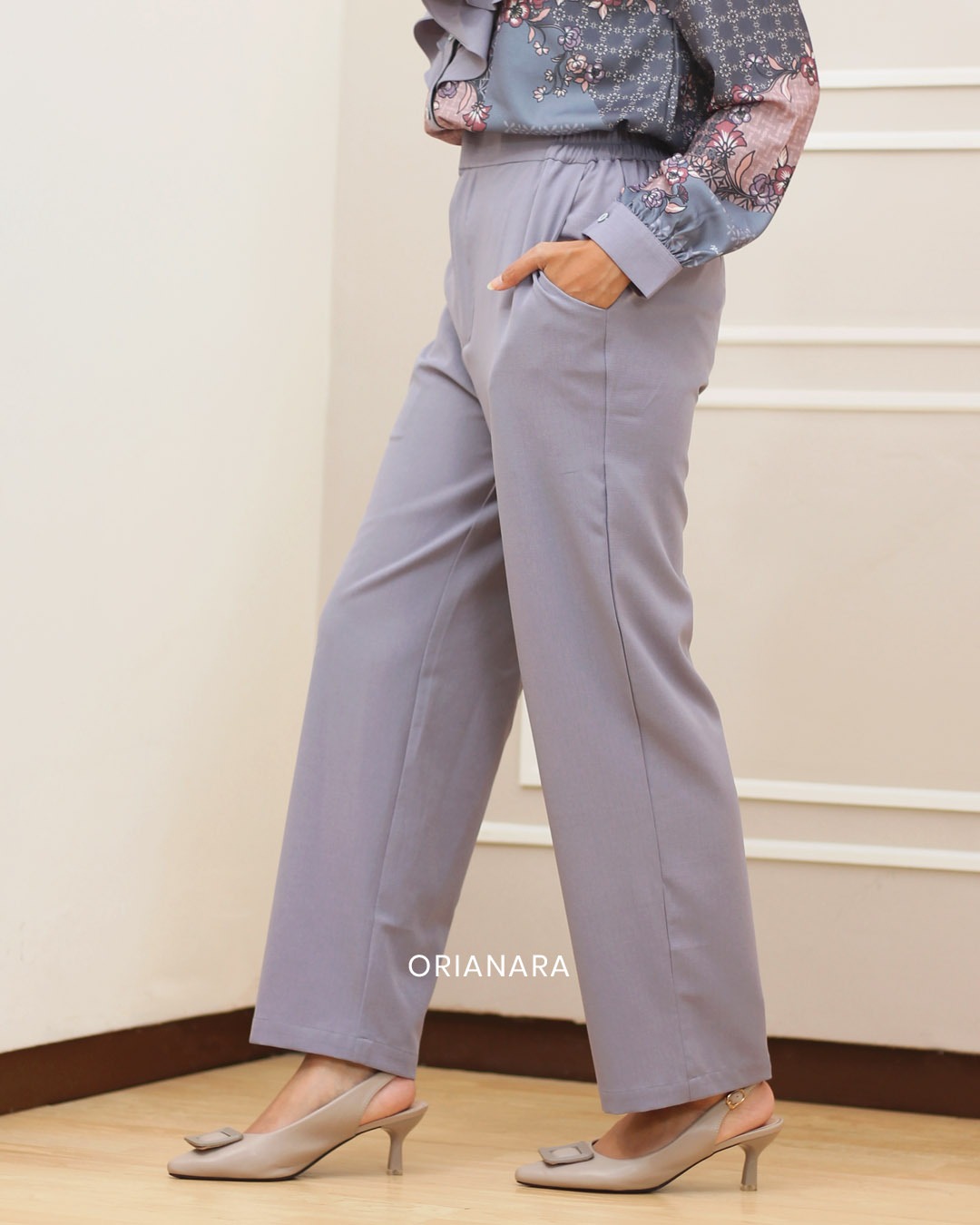 GANIYA PANTS - DARKER SEA