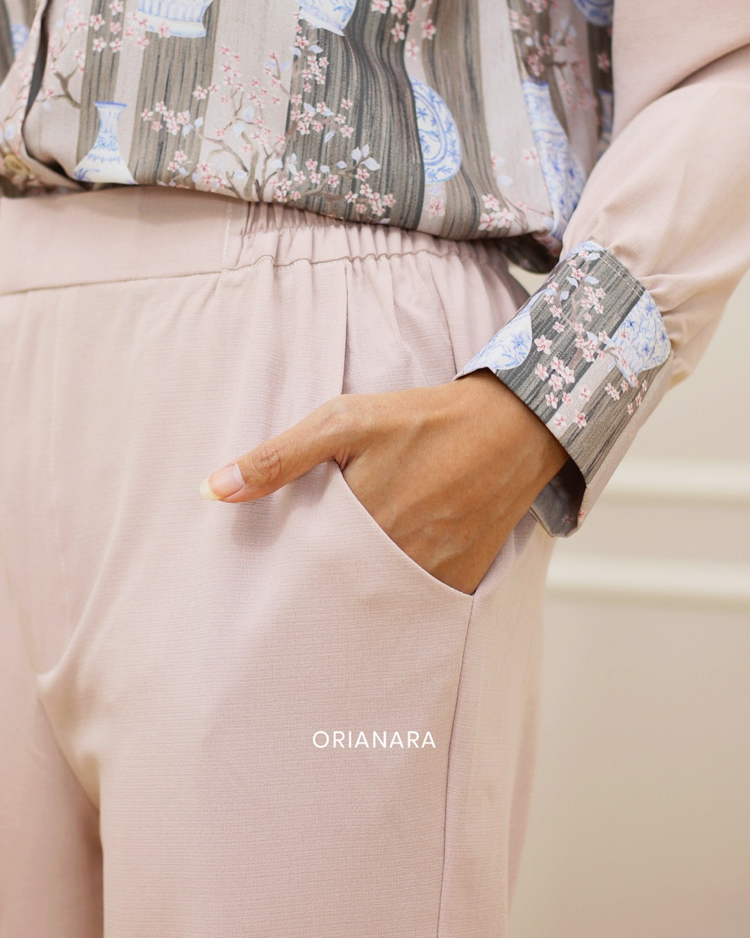AYANA PANTS - NUDE