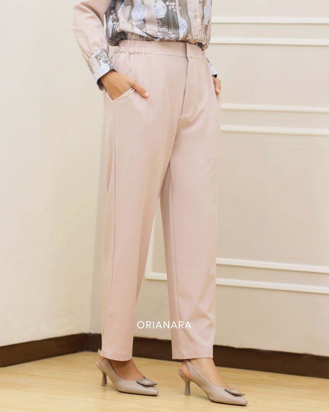 AYANA PANTS - NUDE