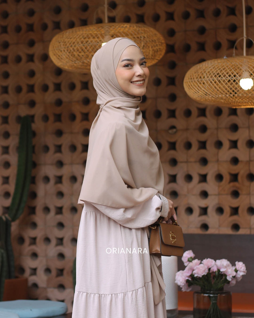 Orianara - Sausan Pashmina Instant Sand