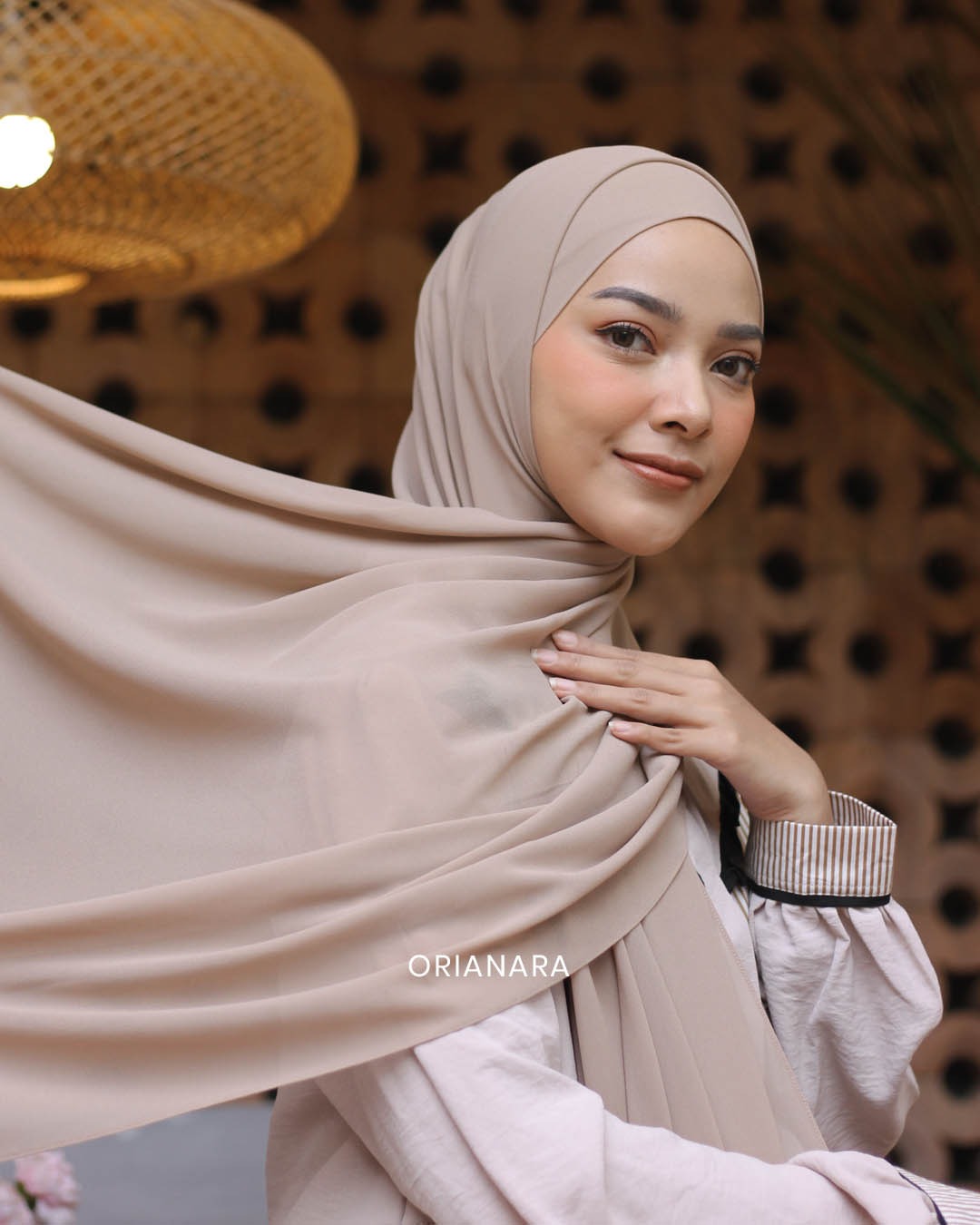 Orianara - Sausan Pashmina Instant Sand