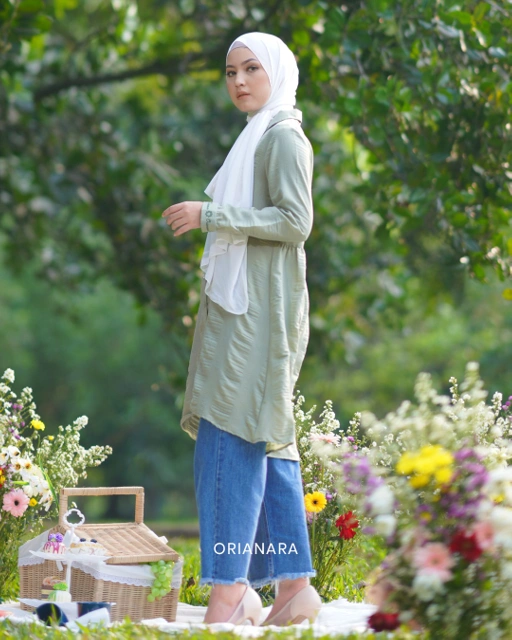 Anhel Tunik Pastel Green