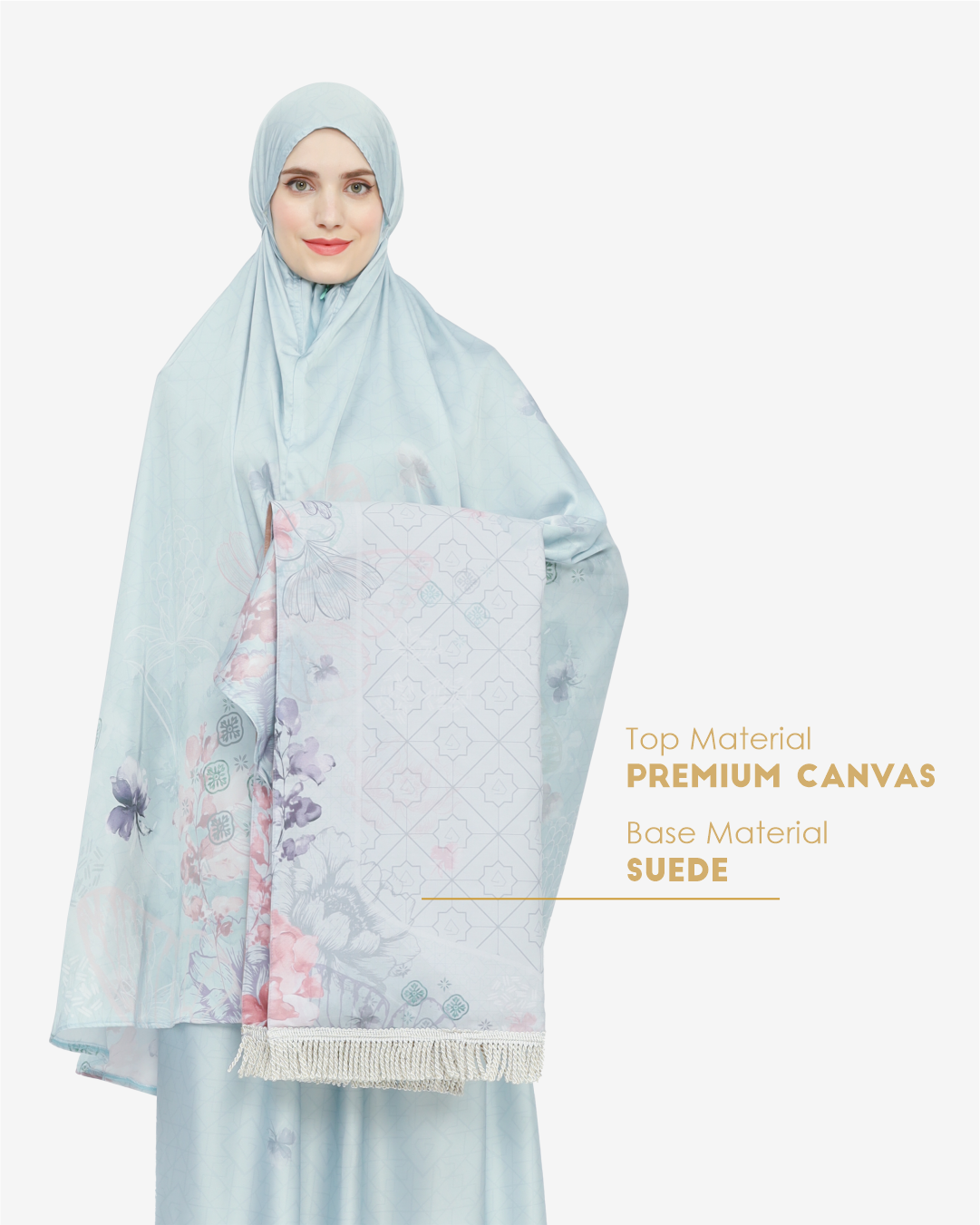 Sajadah Travel Premium - Sajadah Exclusive Tiffany Garden