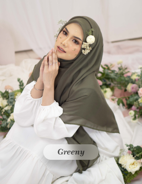 PARIS LUXURY SCARF-GREENY