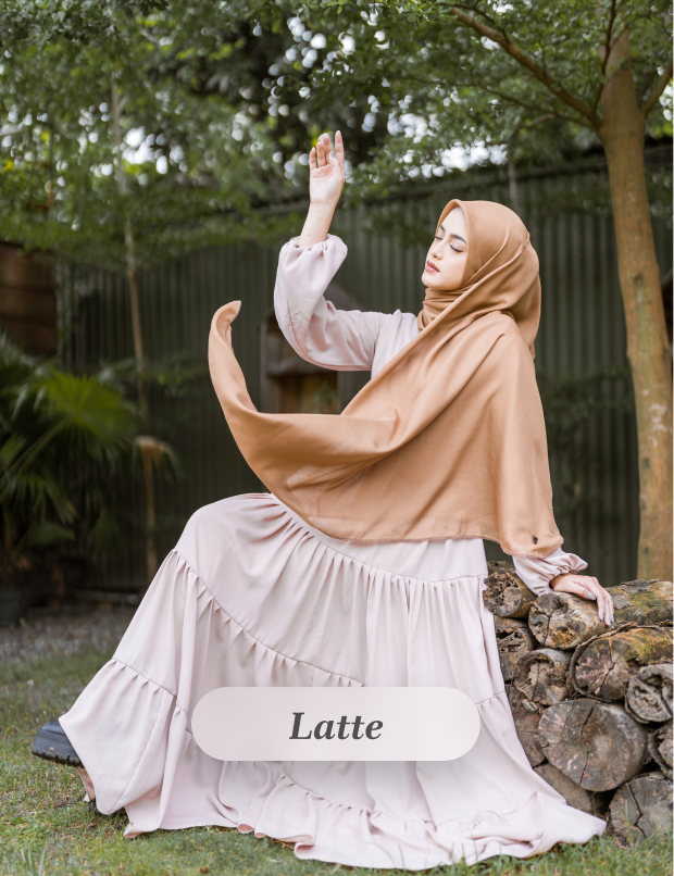 PARIS LUXURY SCARF-LATTE