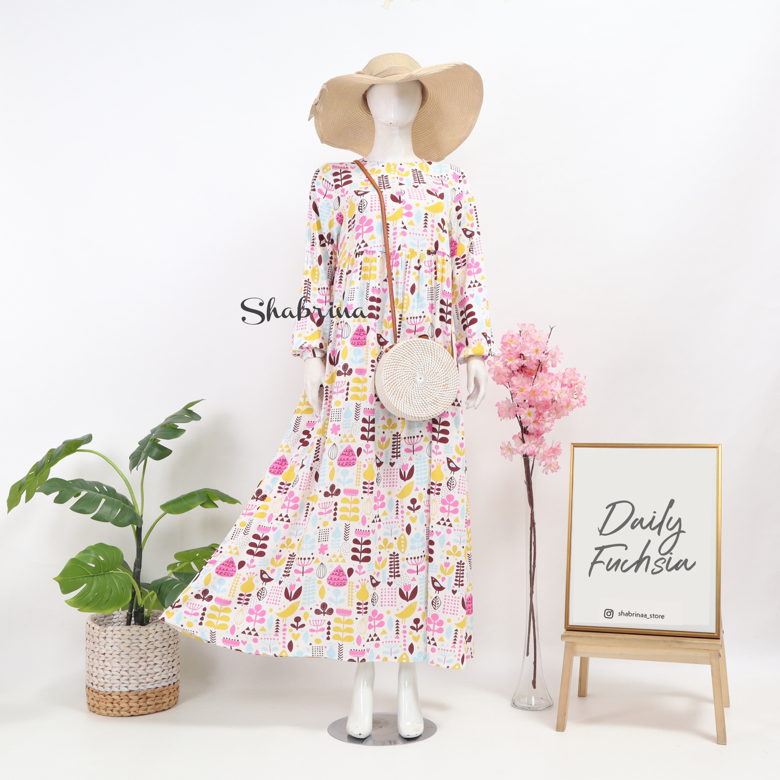 GAMIS DAILY BUNDA by Shabrina (Hanya Gamis)