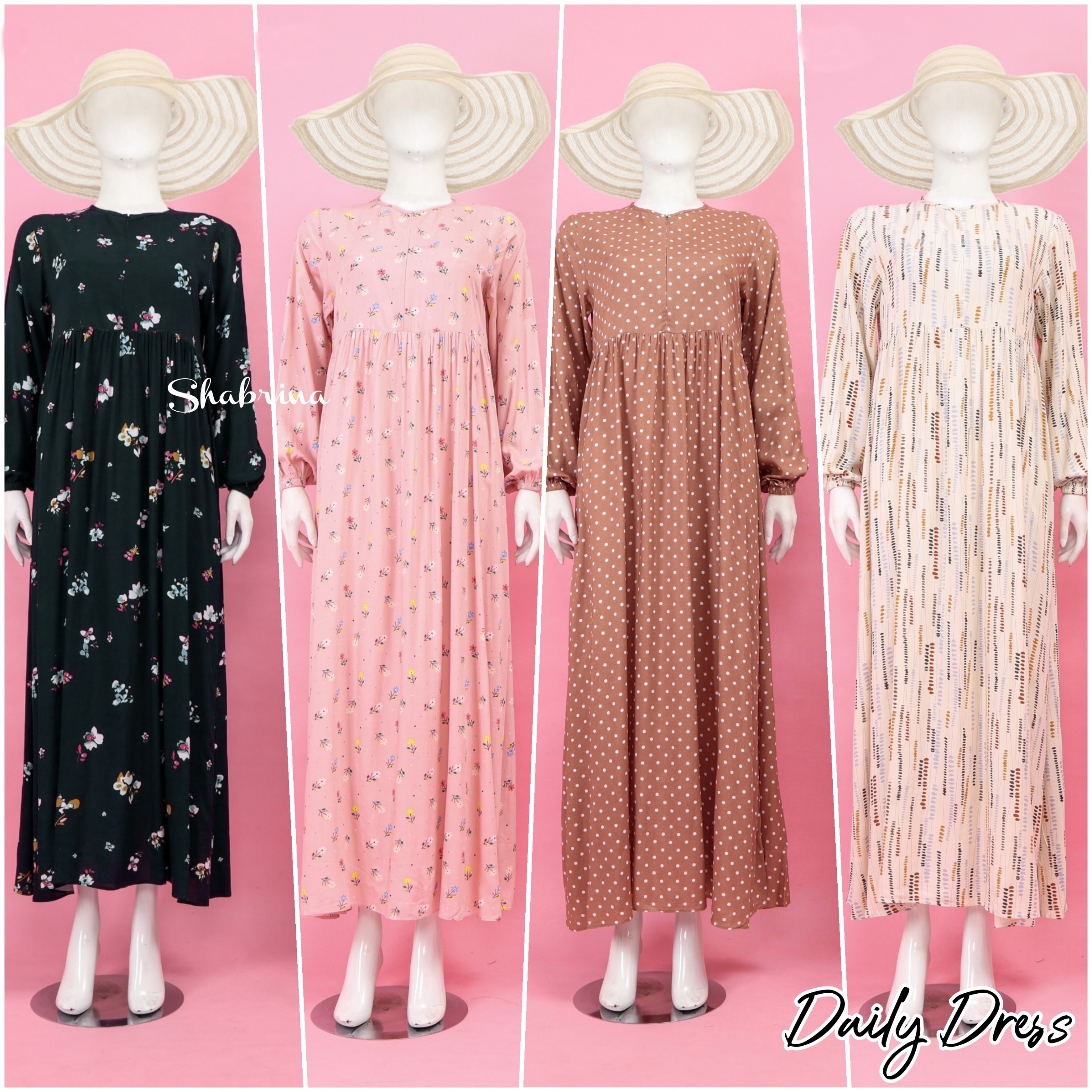 GAMIS DAILY BUNDA by Shabrina (Hanya Gamis)