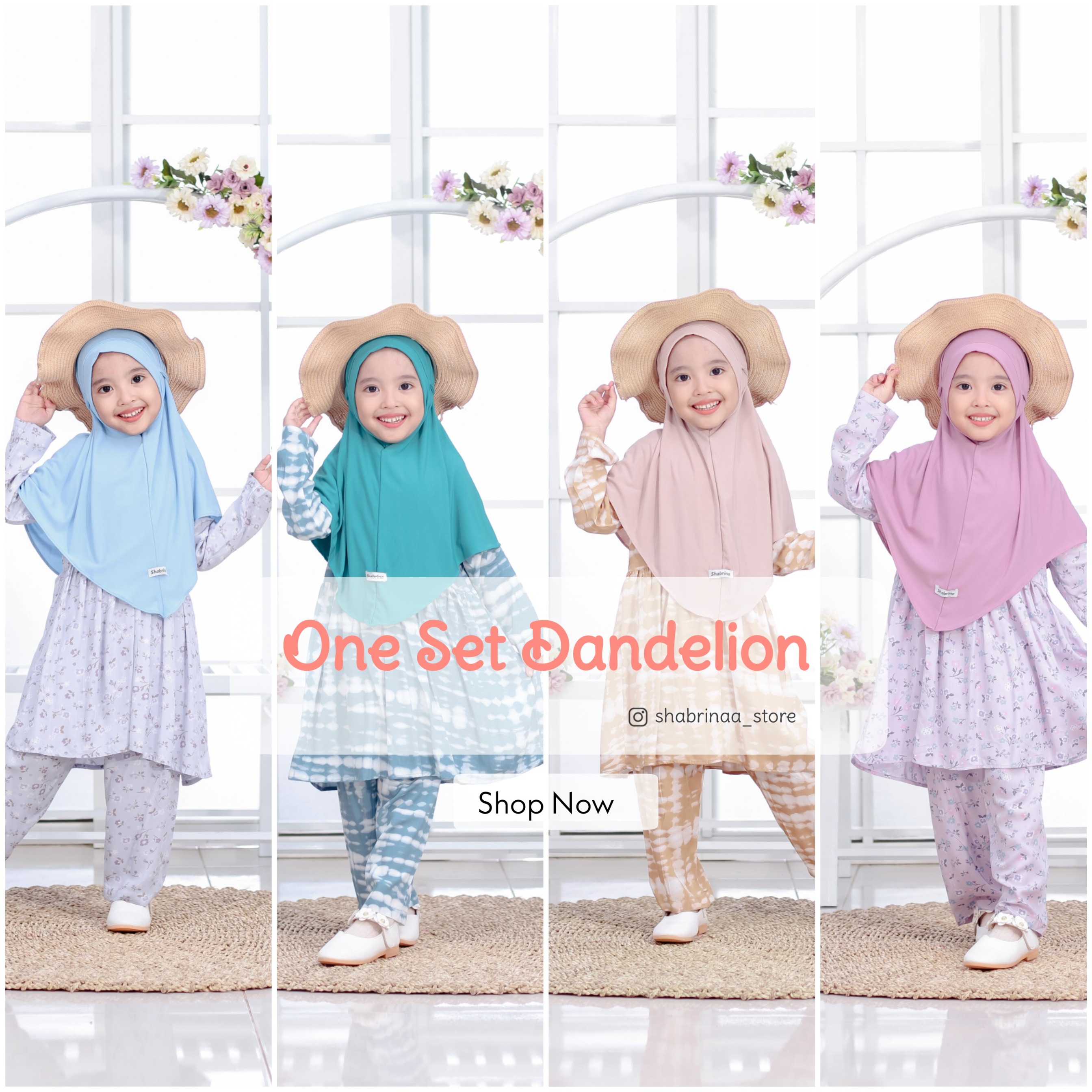 One Set Dandelion (sz XS, S, M) by Shabrina