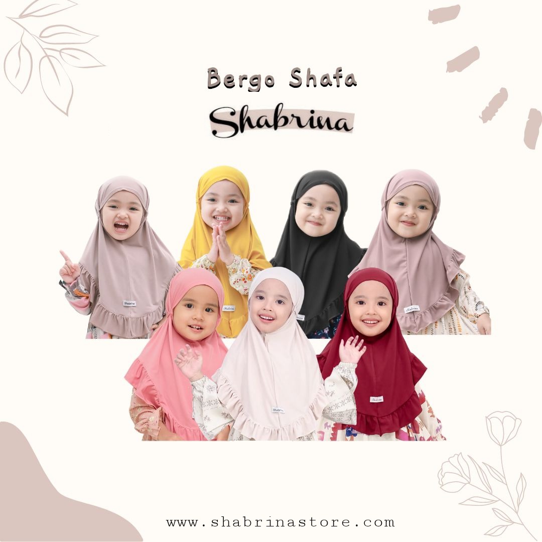 Bergo Shafa Anak by Shabrina