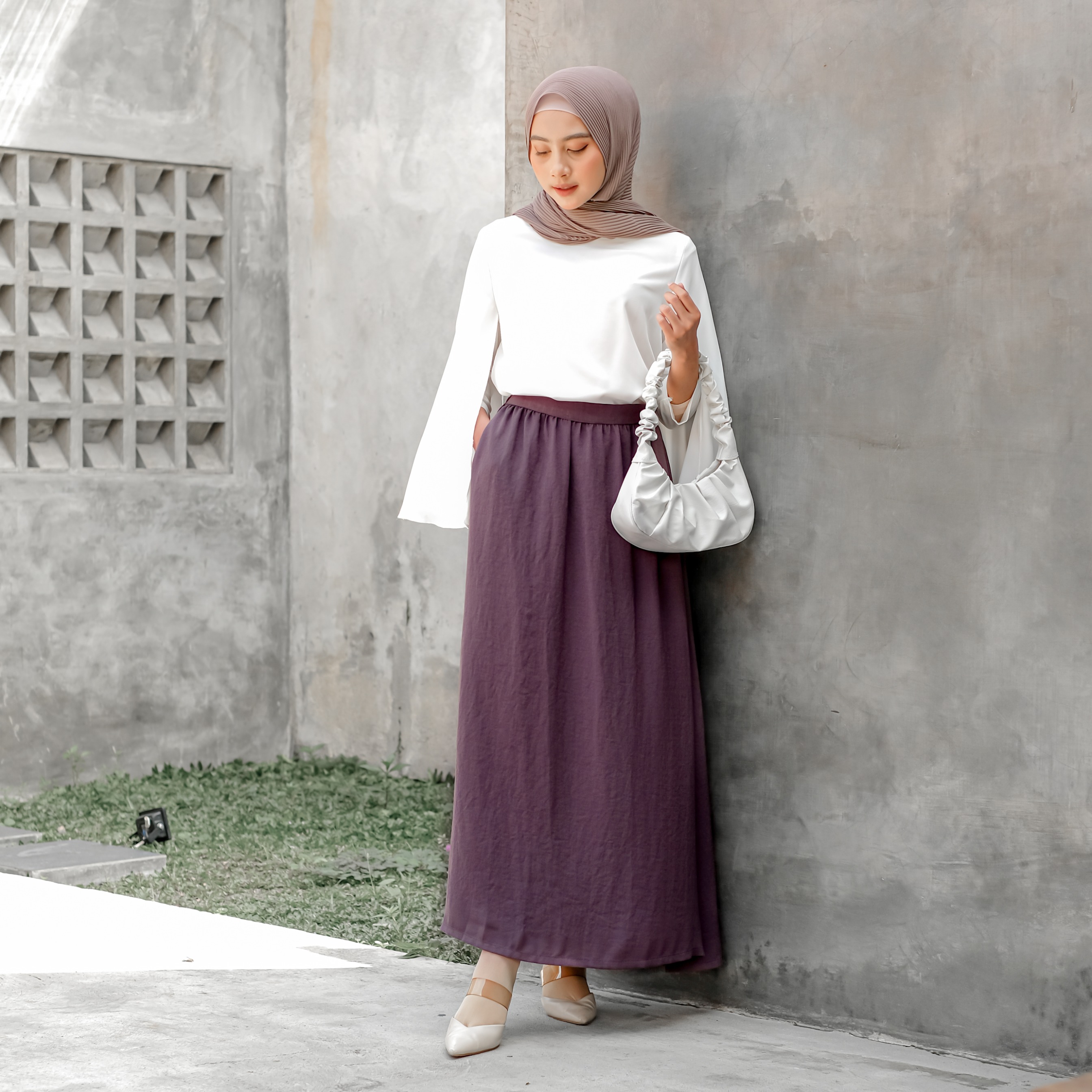 KIMI Skirt Eggplant