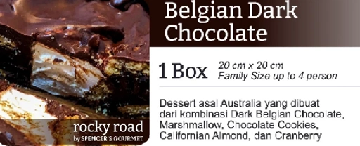 Spencer Rocky Road - Belgian Dark Choco