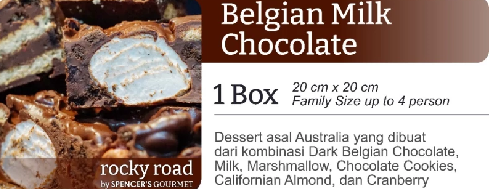 Rocky Road - Belgian Milk Choco