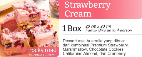 Rocky Road - Strawberry Cream
